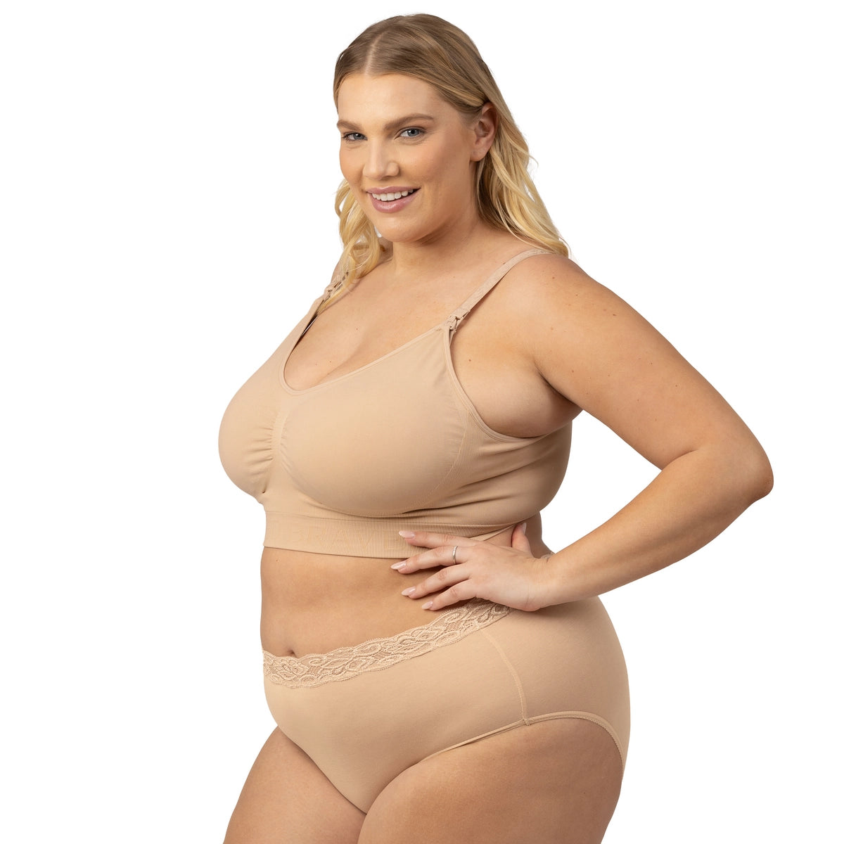 Kindred Bravely Sublime® Nursing & Maternity Bra Beige - New Baby New Paltz
