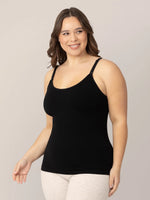 Kindred Bravely Sublime® Bamboo Nursing & Maternity Tank | Black - New Baby New Paltz