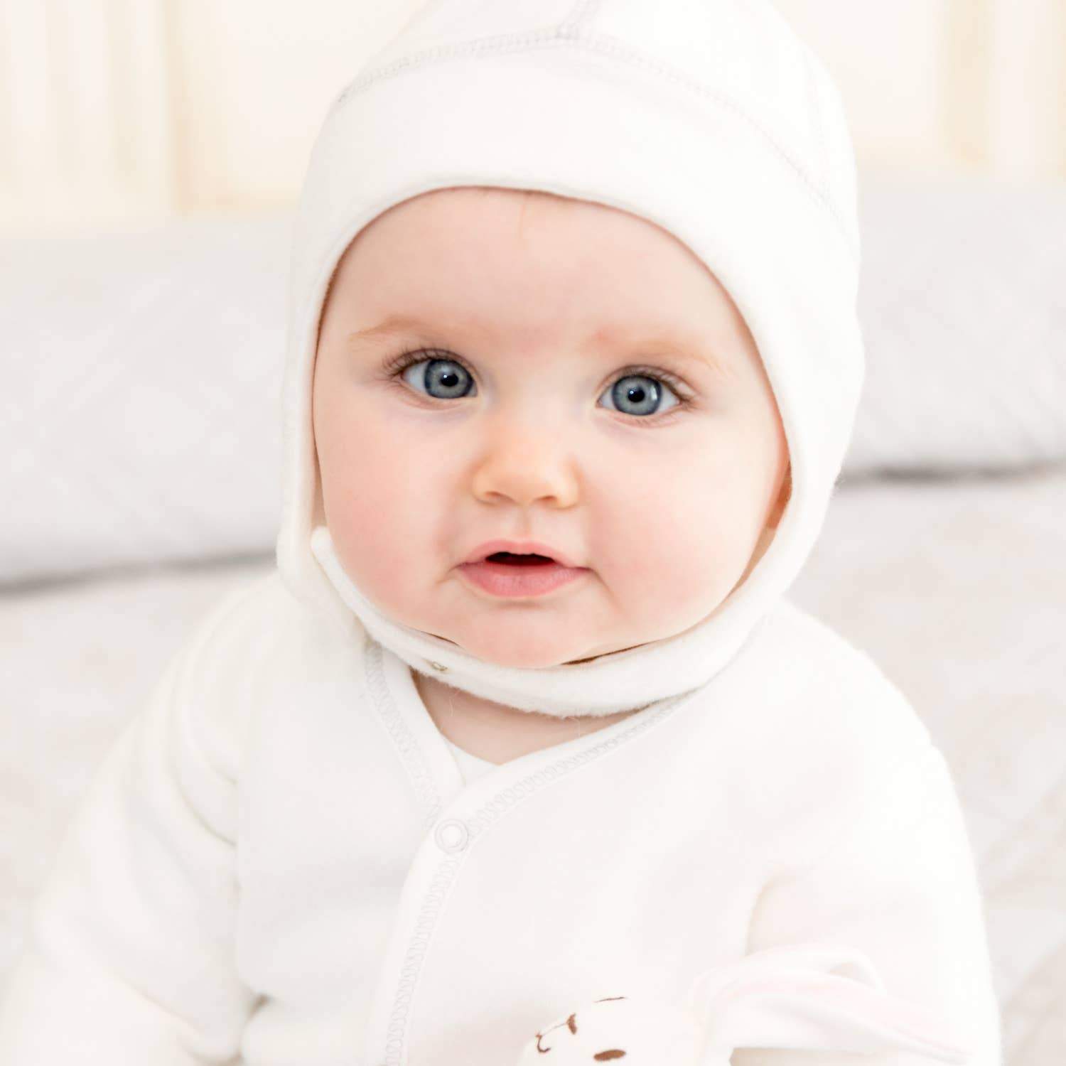Under The Nile Sherpa Side Snap Footie Gift Set Organic cotton - New Baby New Paltz