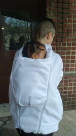 Tasku Babi Whole Mama Fleece- White - New Baby New Paltz