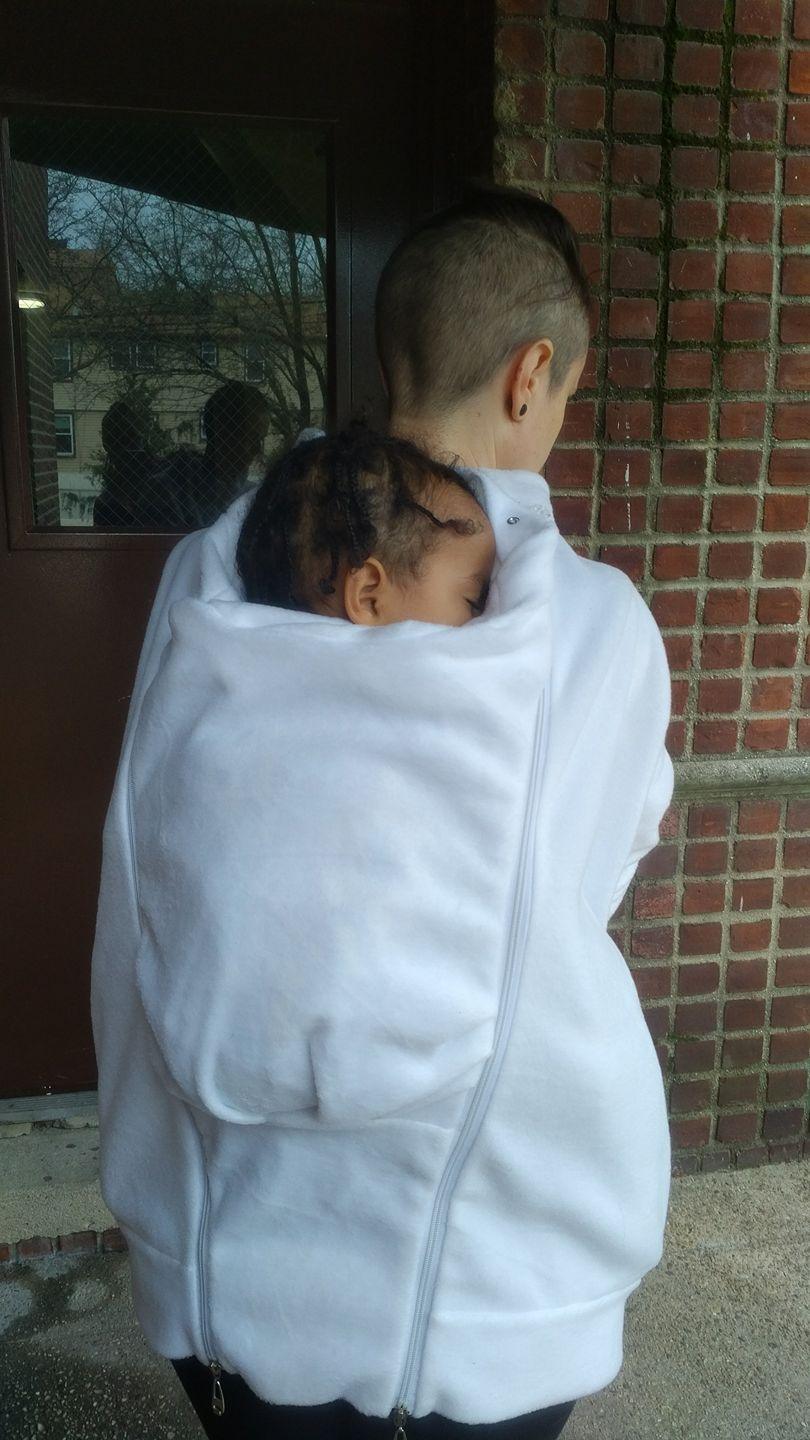 Tasku Babi Whole Mama Fleece- White - New Baby New Paltz