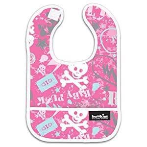 Bumkins Starter Bib Pink Urban Chaos 0-3 months - New Baby New Paltz