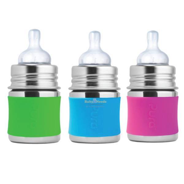 Pura Stainless, Stainless Steel Baby Bottles