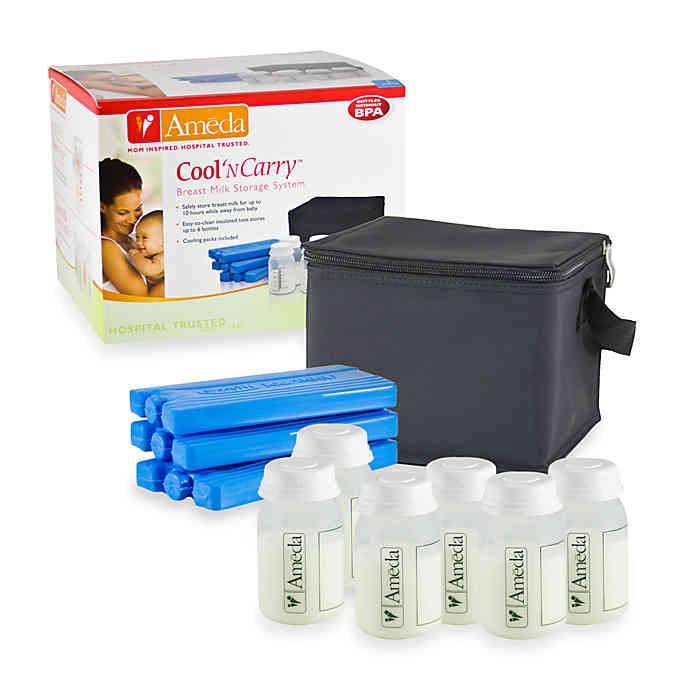Ameda Cool'N Carry Breast Milk Cooler Storage Bottles – New Baby New Paltz