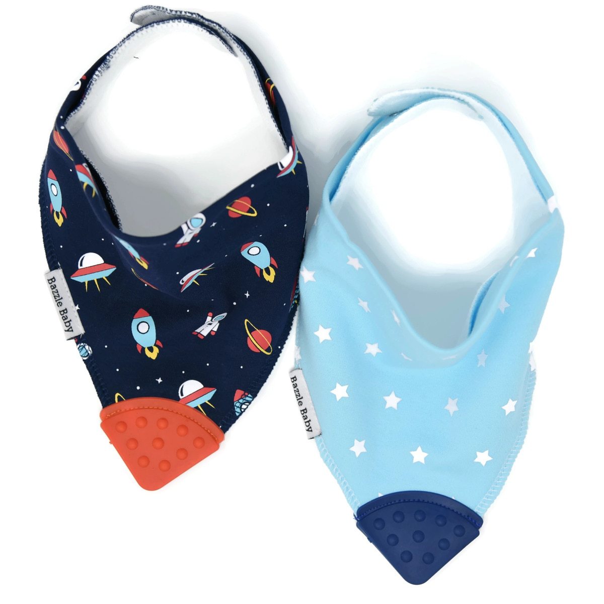 Bazzlebaby Banda Bib Teether - 2 pk - New Baby New Paltz