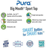 Pura Big Mouth Silicone Sport Top - New Baby New Paltz