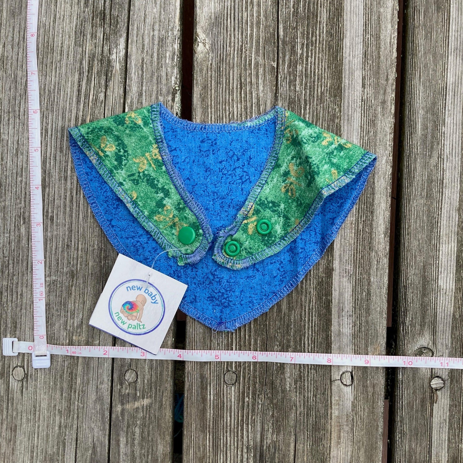 Hand Made Cotton Drooly Bib - New Baby New Paltz