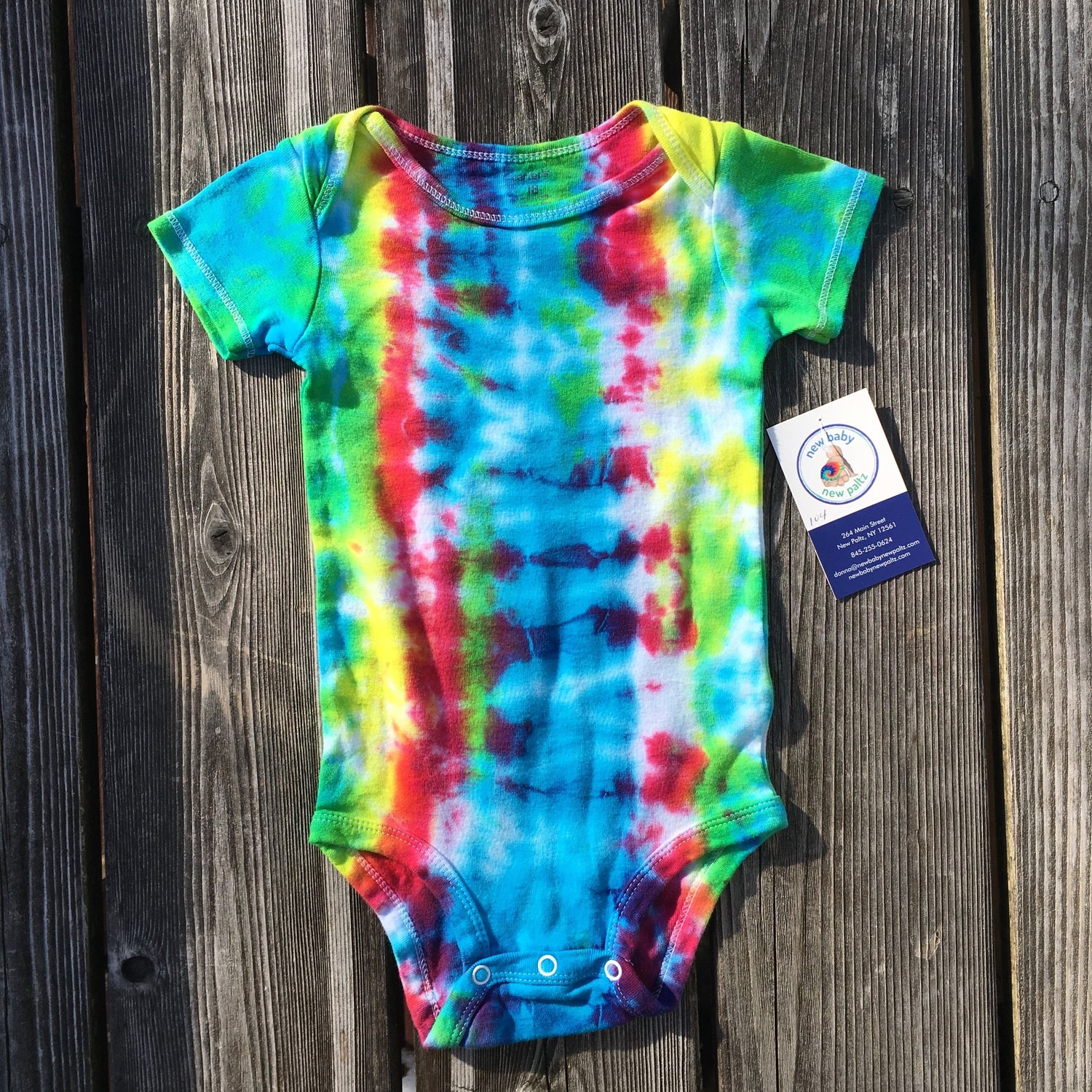 Tie Dye Onesie -18M - New Baby New Paltz