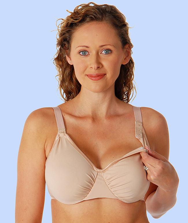 Melinda G Tee-Shirt Underwire Nursing Bra - New Baby New Paltz