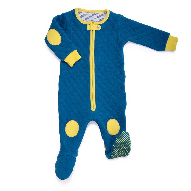 Baby Deedee Sleepsie Quilted Pajamas Moonlight Sun - New Baby New Paltz