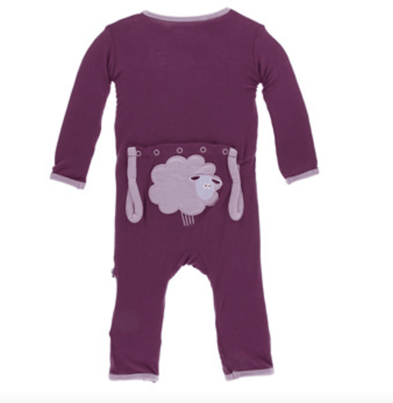 Kickee Pants Applique Coverall -Newborn, Snap front - New Baby New Paltz
