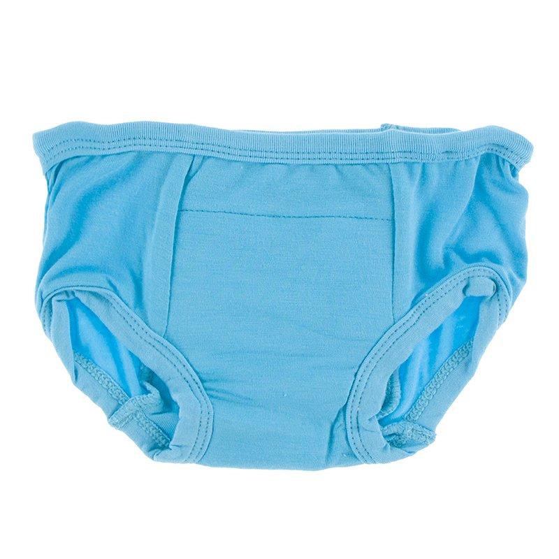 Kickee Pants Training Pant- Confetti Aqua - New Baby New Paltz