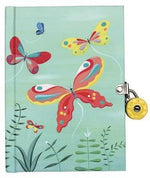 Mudpuppy My Diary with lock - Butterfly - New Baby New Paltz