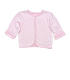 Under The Nile Side Snap Cardigan Pink - New Baby New Paltz