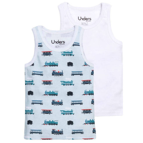 Grovia Unders Tank Tops Trains 2T - New Baby New Paltz