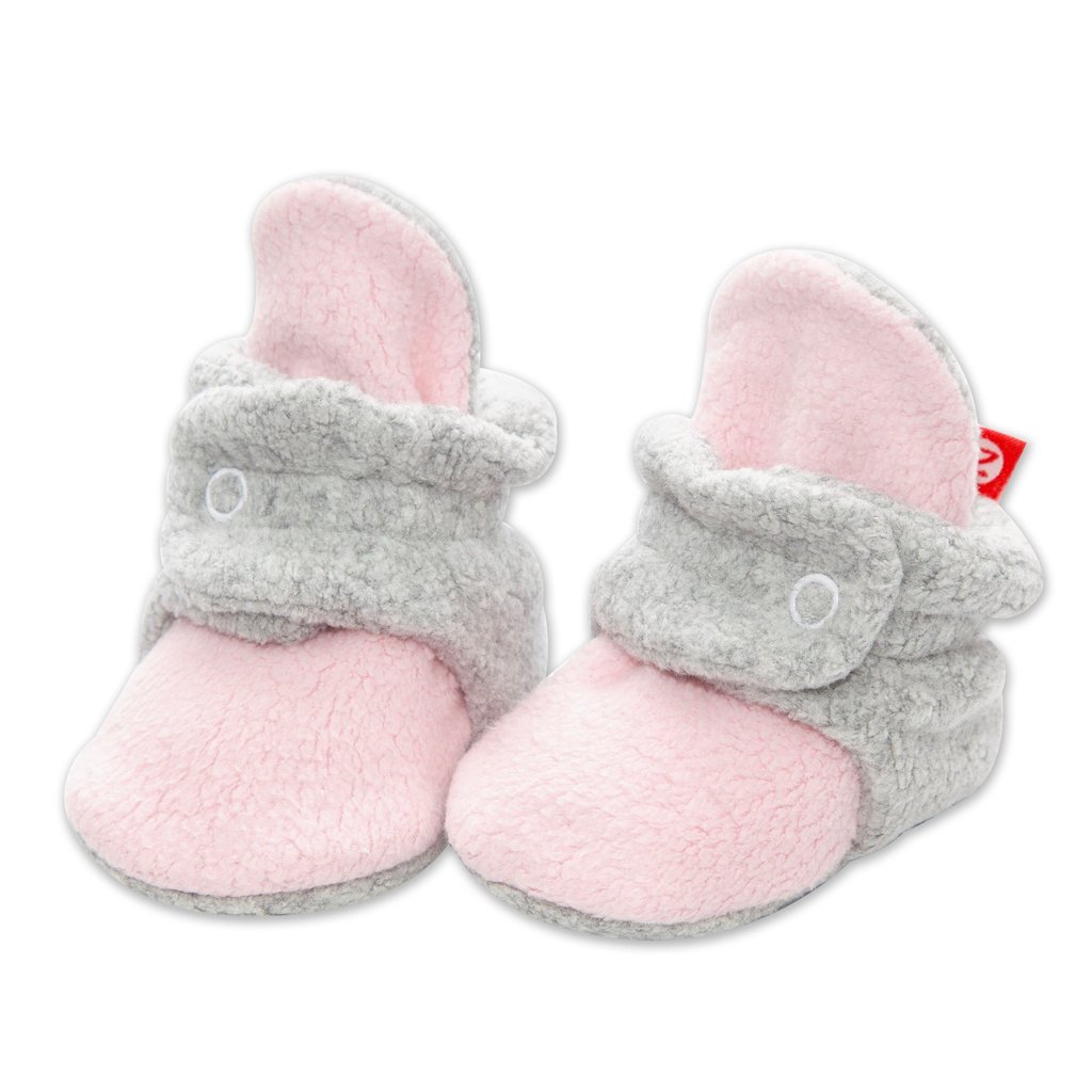 Zutano Cozie Fleece Booties - New Baby New Paltz