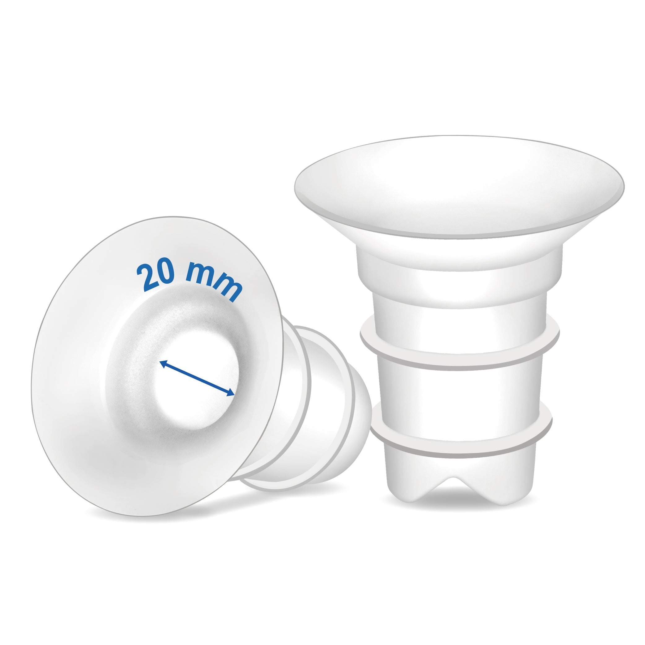 breast pump flange insert