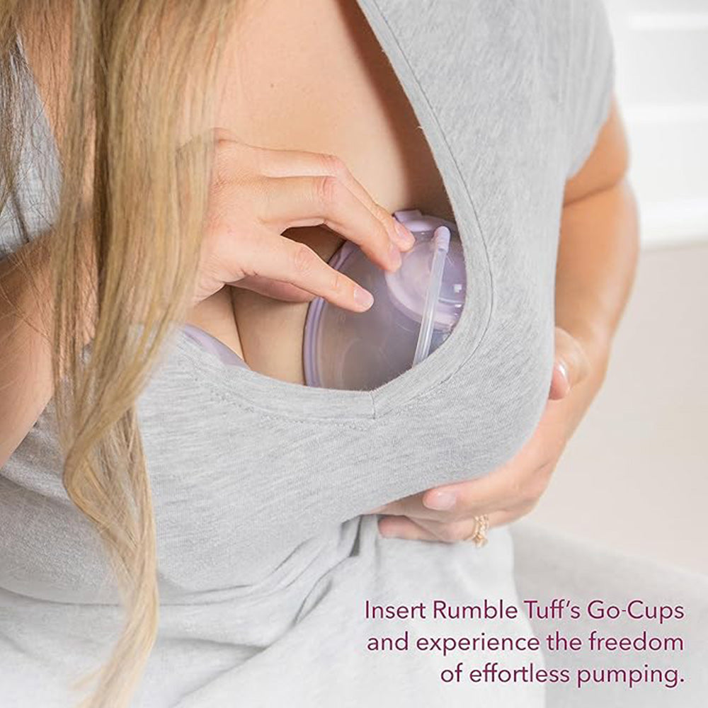 Breast pump cups