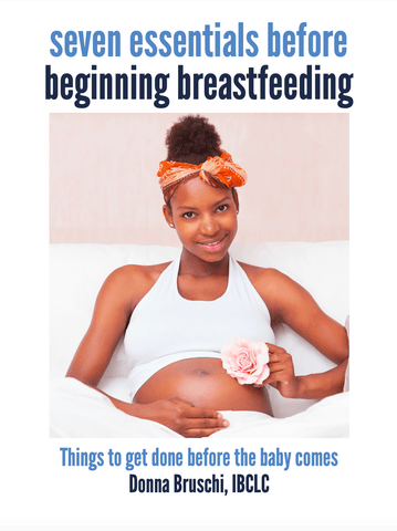 Seven Essentials Before Beginning Breastfeeding by Donna Bruschi, IBCLC
