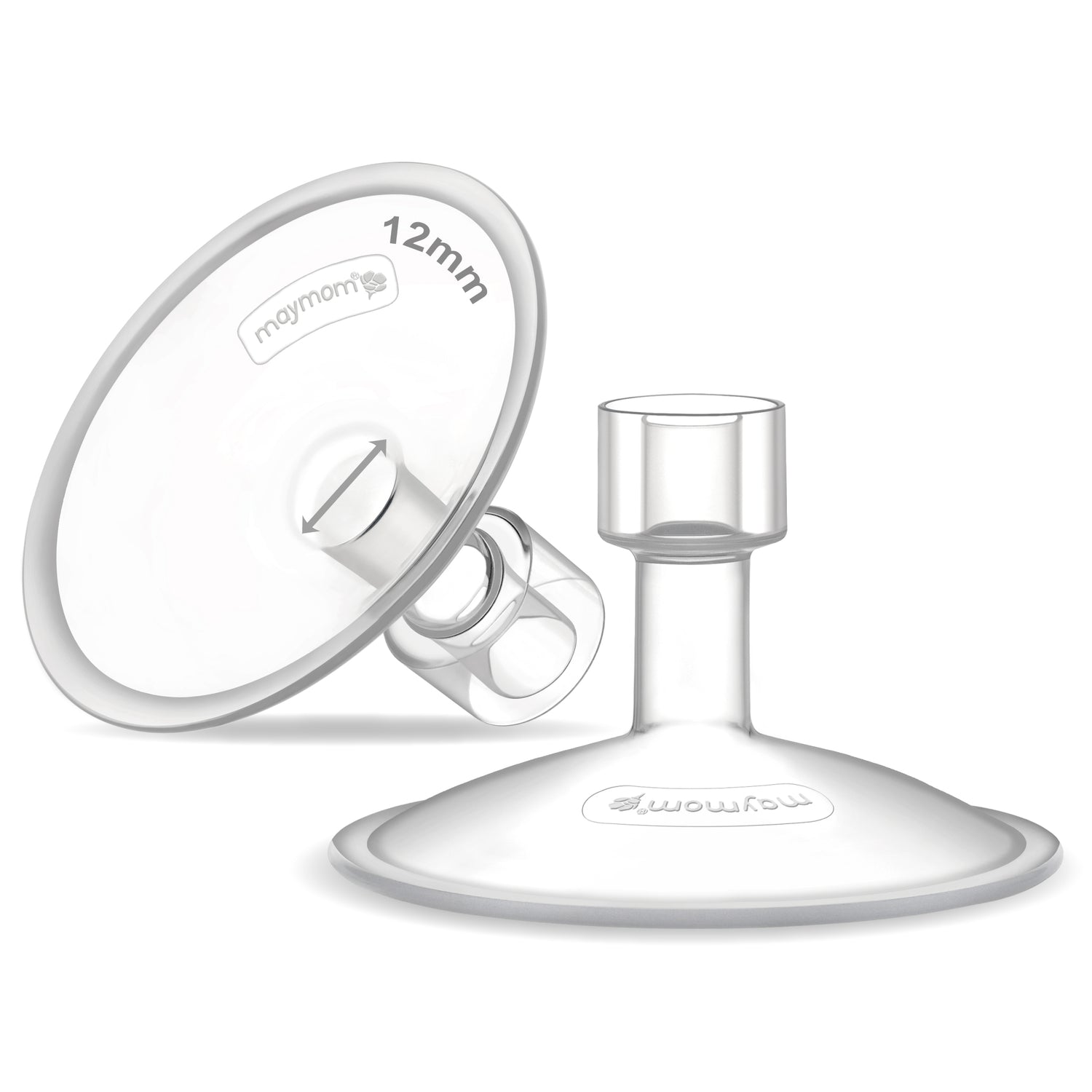 Maymom MyFit Saucer Series Half Flanges for Breast Pumps - 2 pc