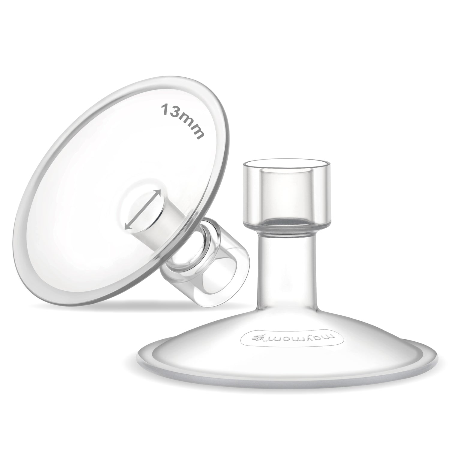 Maymom MyFit Saucer Series Half Flanges for Breast Pumps - 2 pc