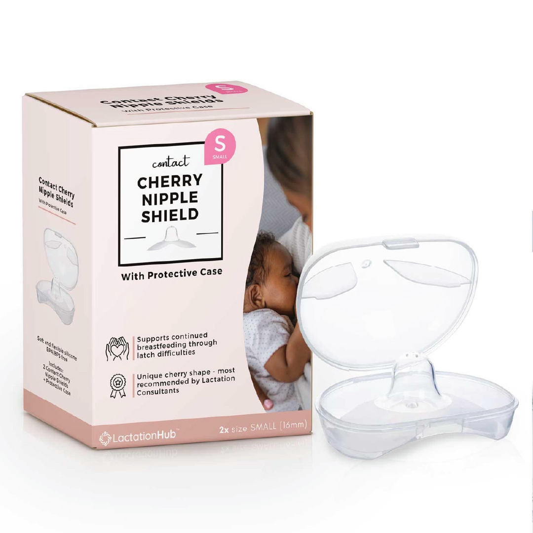 LactationHub Cherry Nipple Shield - New Baby New Paltz
