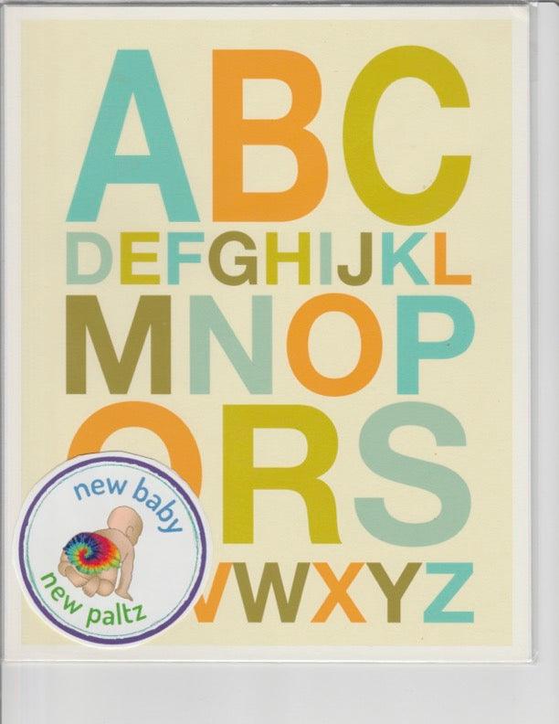 Finny and Zook Alphabet Art | Nursery Decor | Kids Wall Art - New Baby New Paltz