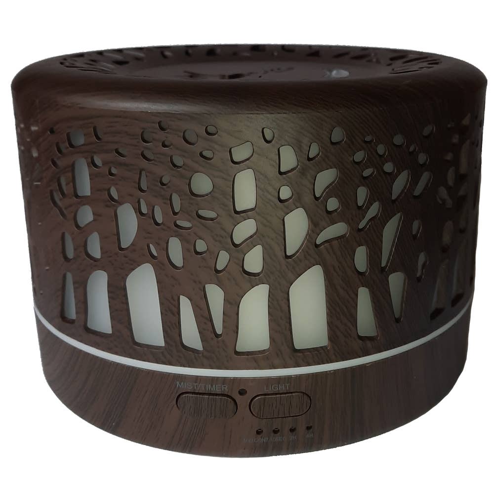 Wild Essentials - Designer 700ml Ultrasonic 5 in 1 Home Diffuser, Dark Trees