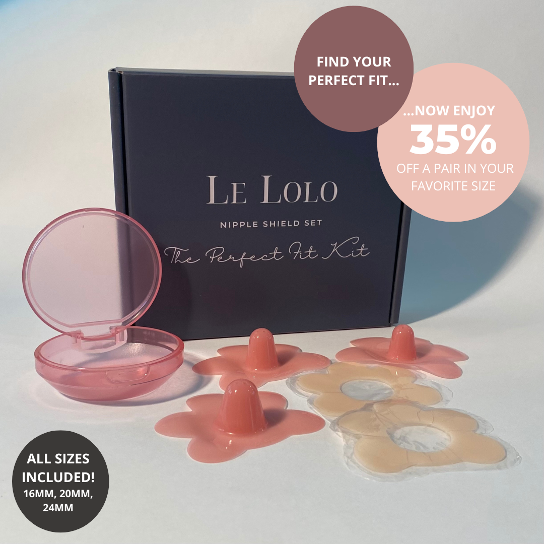 Le Lolo - "The Perfect Fit Kit" Nipple Shield Set - New Baby New Paltz