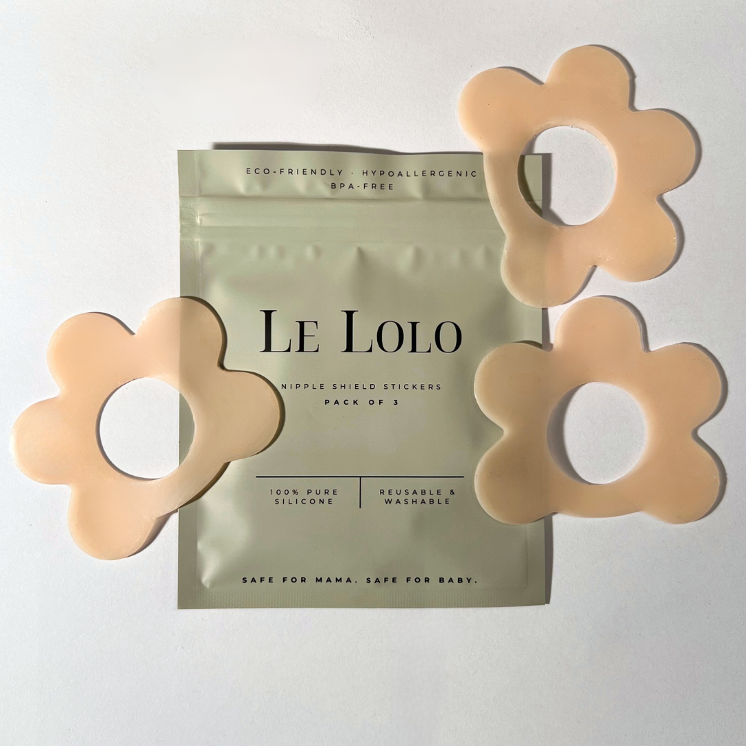 Le Lolo - 3 Pack of Nipple Shield Stickers - New Baby New Paltz