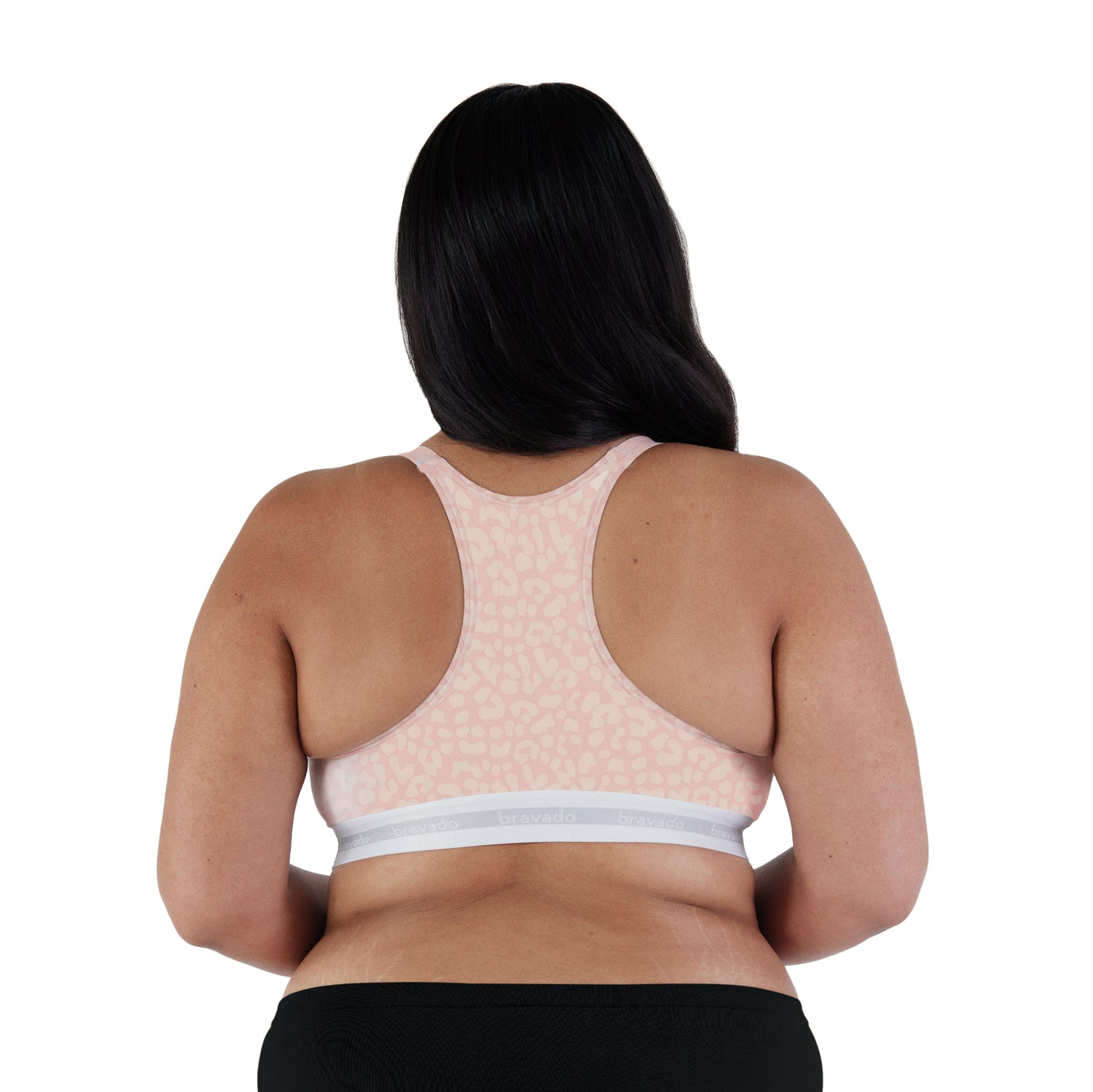 Bravado Original Extended Cup Nursing Bra Pink Leopard - New Baby New Paltz