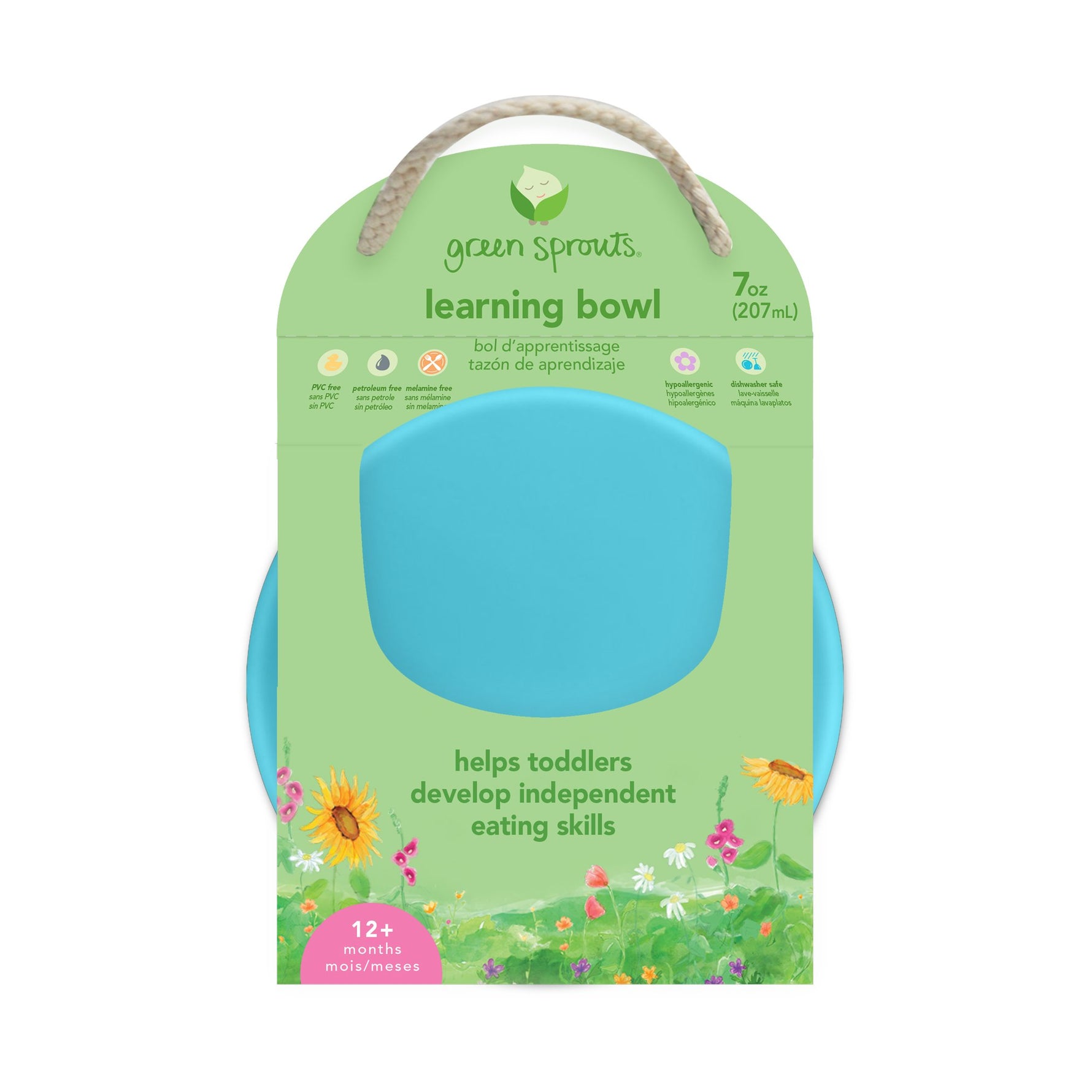 Green Sprouts Silicone Feeding Bowl 7 oz - New Baby New Paltz