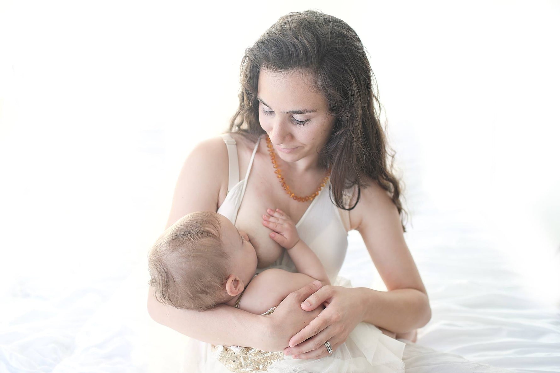 mother breastfeeding baby