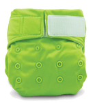 Bumkins Diaper Snap-in-One Diaper One Size Green Hook/Loop