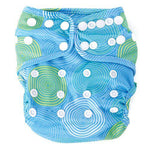 Bumkins Diaper Cover One Size Blue Groove - New Baby New Paltz