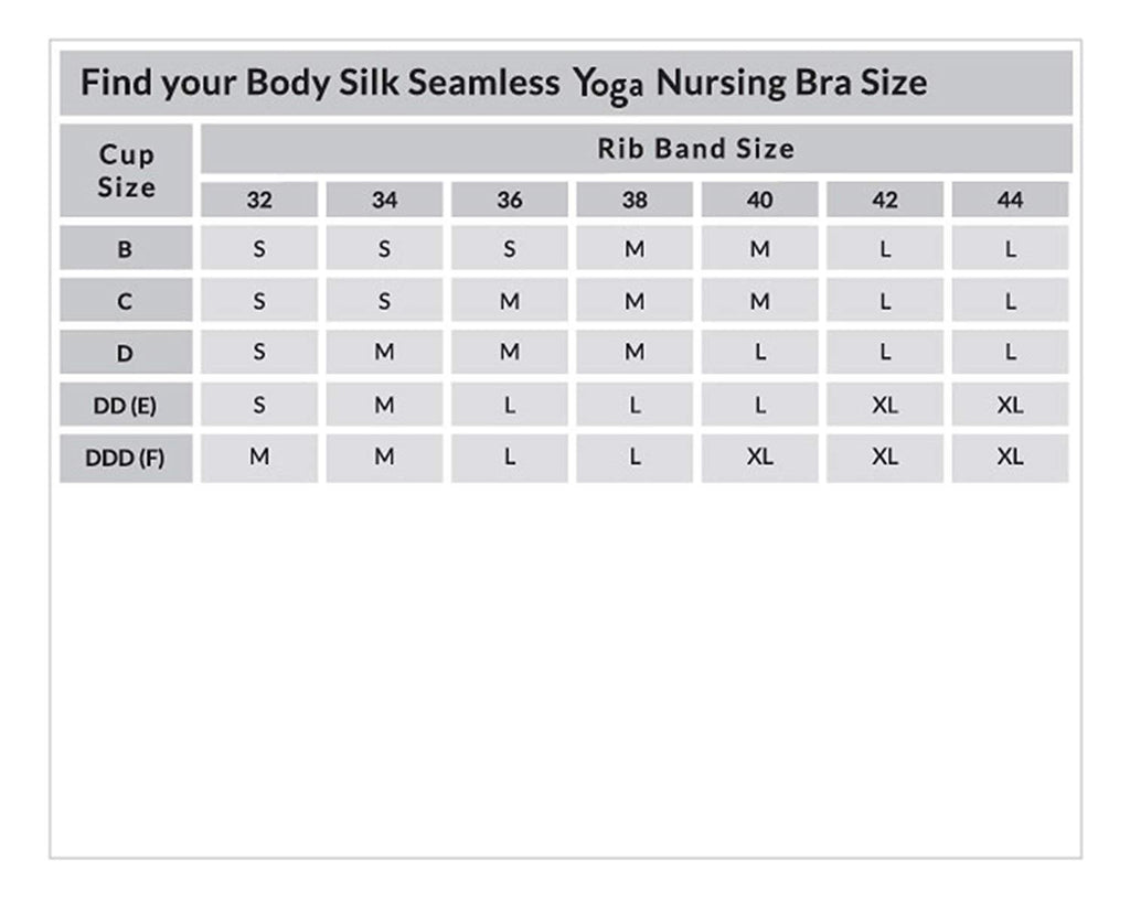 Bravado Body Silk Seamless Yoga Nursing Bra #1436 – New Baby New Paltz