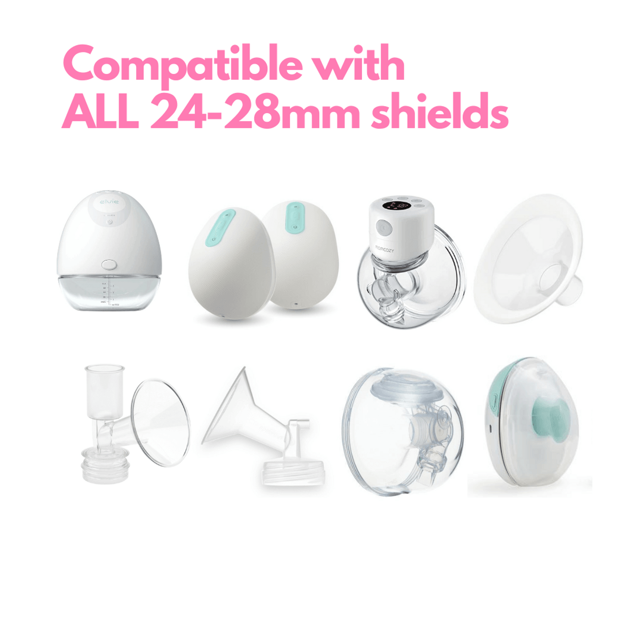 evenflo flange size chart Universal Silicone Breast Pump Flange Sizing Inserts