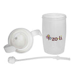 ZoLi BOT 2.0 Straw Sippy Cup - Grey - New Baby New Paltz