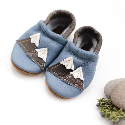 Starry Knight Design Applique Shoes Big Sky Moccs - New Baby New Paltz