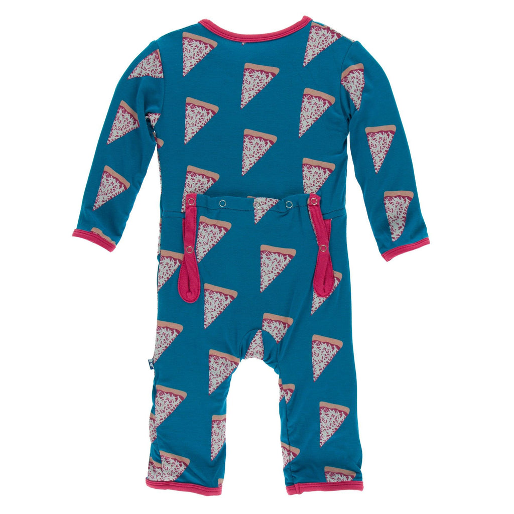 Kickee Pants Print Coverall with Zipper in Seaport Pizza Slices – New Baby  New Paltz