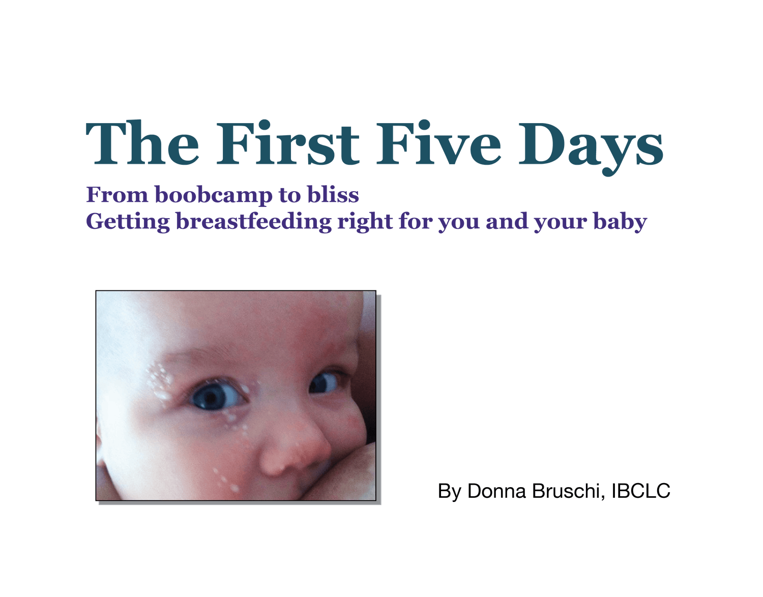 The First Five Days - New Baby New Paltz