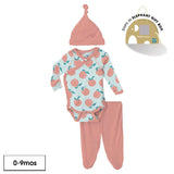 Kimono Newborn Gift Set with Elephant Box - Preemie - New Baby New Paltz