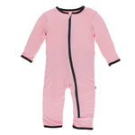 Kickee Pants Applique Coverall w/zipper in Teatime - New Baby New Paltz