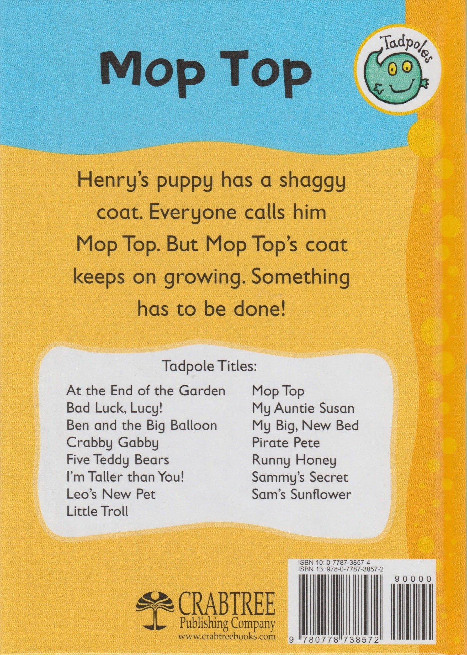 Tadpoles Early Readers - Mop Top - New Baby New Paltz