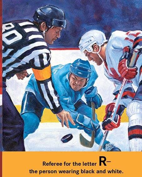 Z is for Zamboni: A Hockey Alphabet Board Book For Toddlers - New Baby New Paltz