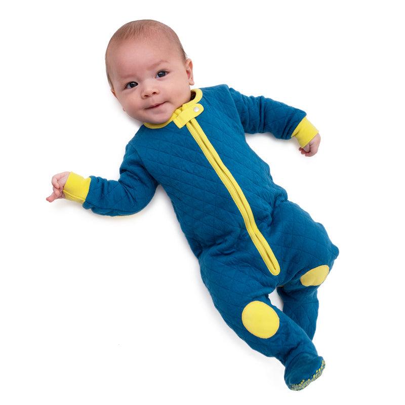 Baby Deedee Sleepsie Quilted Pajamas Moonlight Sun - New Baby New Paltz