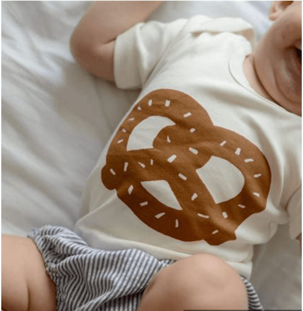 Estella Organic Jersey Baby Gift Set - Pretzel - 0-3M - New Baby New Paltz