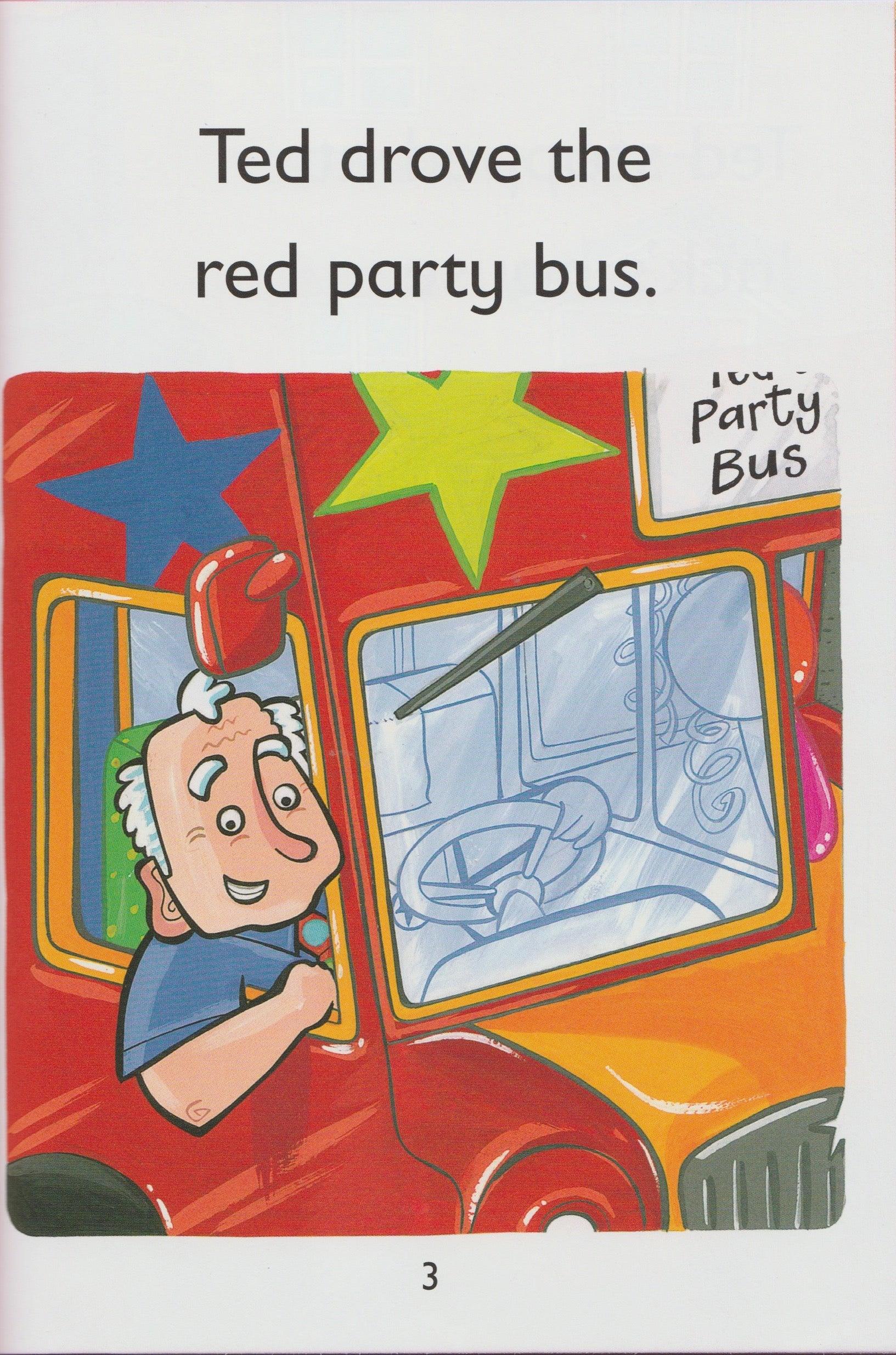 Tadpoles Early Readers - Ted's Party Bus - New Baby New Paltz