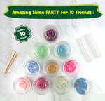 Doodle Hog Unicorn Slime Making Kit for 10 Girls and Boys - New Baby New Paltz