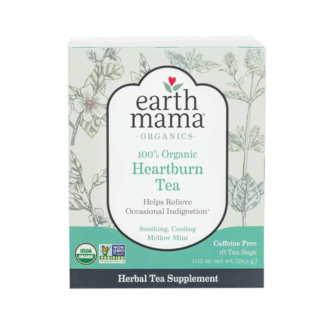 Earth Mama Organics Organic Heartburn Tea - New Baby New Paltz
